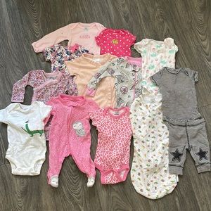SOLD New Born Girl Outfits